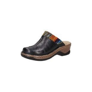 Josef Seibel Catalonia 59 Clog Damen schwarz|schwarz