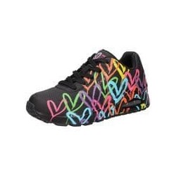Skechers Uno Highlight Love Damen schwarz|schwarz|schwarz|schwarz