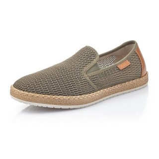 Rieker Espadrille mit luftdurchlässiger Perforation