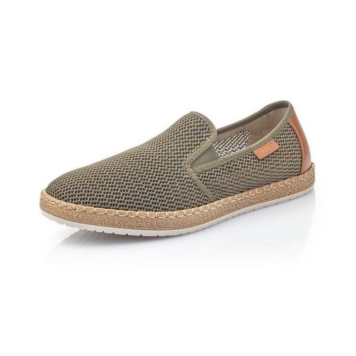 Rieker Espadrille mit luftdurchlässiger Perforation