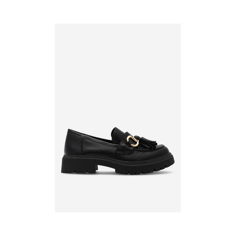DeeZee DeeZee Damen Mokassin 35 schwarz 5903419905384 Mokassin