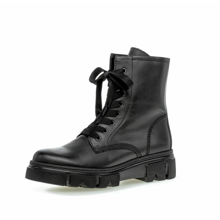 Gabor Damen Combat Boots, Frauen Stiefeletten,Wechselfußbett... 4,5