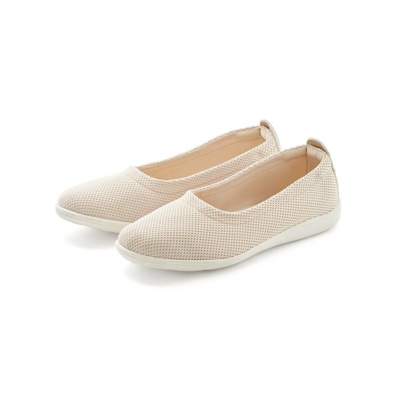 Vivance Slipper, Ballerina in leichter Mesh-Optik VEGAN
