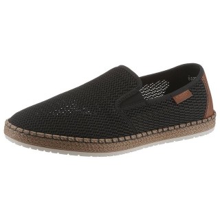 Rieker Espadrille mit luftdurchlässiger Perforation