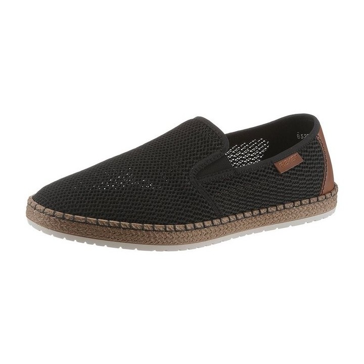 Rieker Espadrille mit luftdurchlässiger Perforation