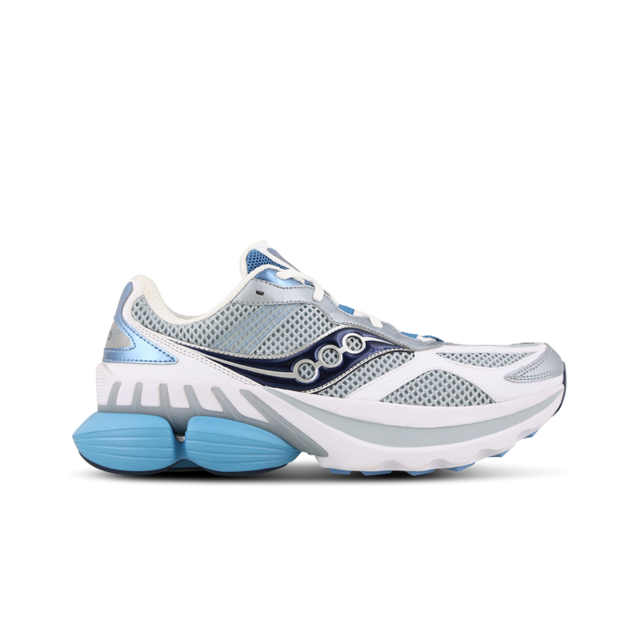 Saucony Grid Nxt Herren Schuhe - Weiß - Größe: 40 - Netz/Synthetik - Foot Locker