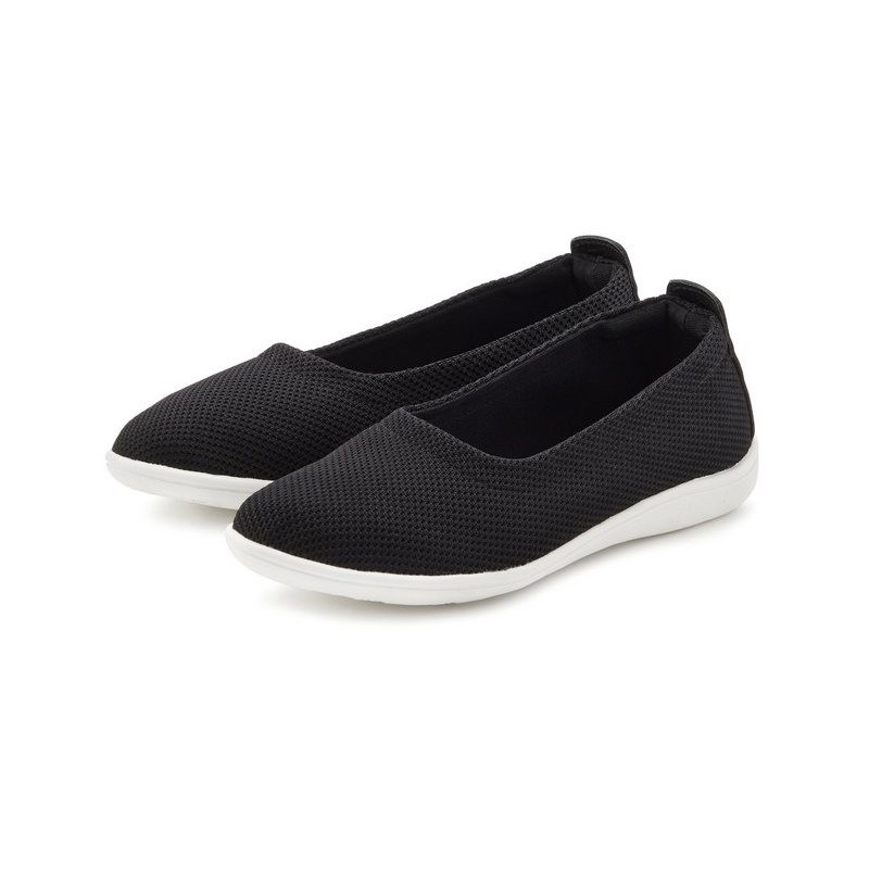 Vivance Slipper, Ballerina in leichter Mesh-Optik VEGAN