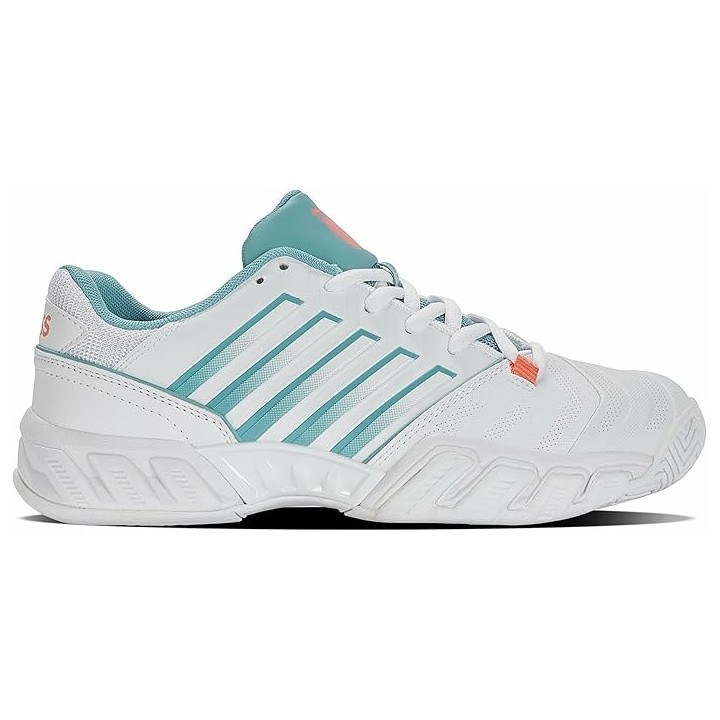K-Swiss Bigshot Light 4 - white/desert flower/nile blue 38
