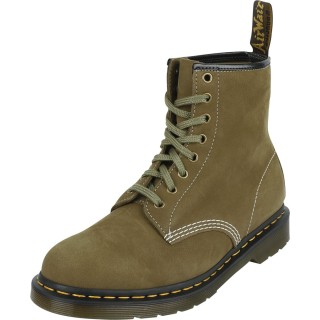 Dr. Martens Boot - 1460 - Muted OliveTumbled - EU36 bis EU38 - Größe EU36 - oliv