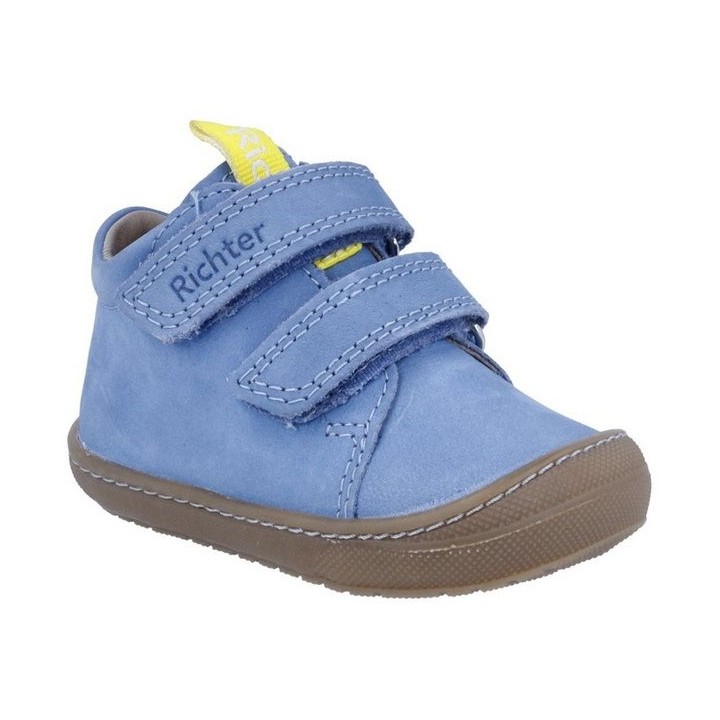 Richter Maxi WMS: Mittel Lauflernschuh Klettschuh mit gepolstertem Einstieg, Größenschablone zum Download