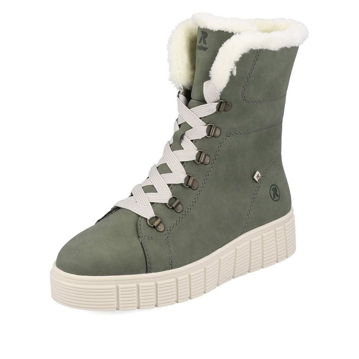 Rieker EVOLUTION Damen Schnürstiefel W1070, Frauen Stiefel,l... 38