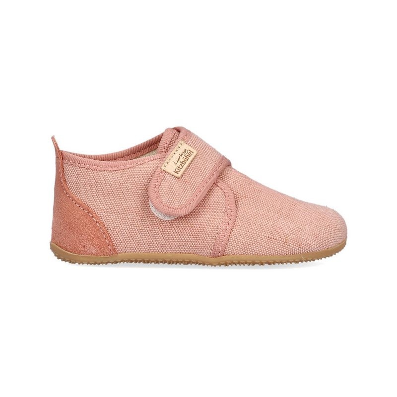 Living Kitzbühel Living Kitzbühel Babyklettschuh Ulli Uni Dark Rose Cloud Slipper