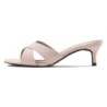LASCANA Pantolette, Mule, Sandale, offener Schuh mit kleinem Absatz in modischer Form
