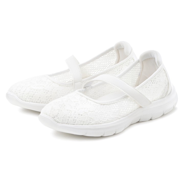 LASCANA Slipper, Halbschuh superleicht und bequem mit modischer Spitze VEGAN