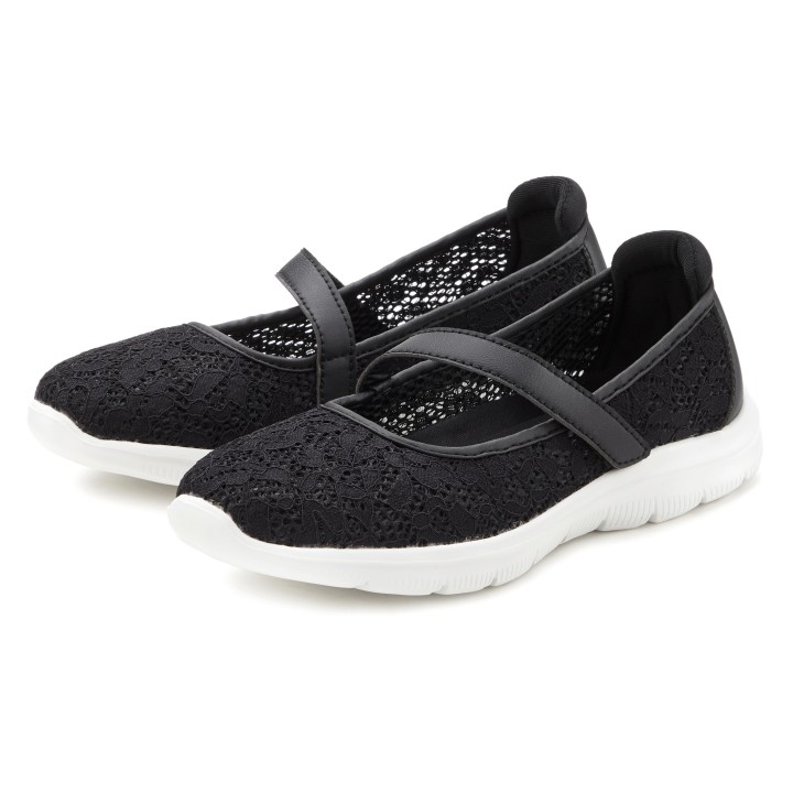 LASCANA Slipper, Halbschuh superleicht und bequem mit modischer Spitze VEGAN