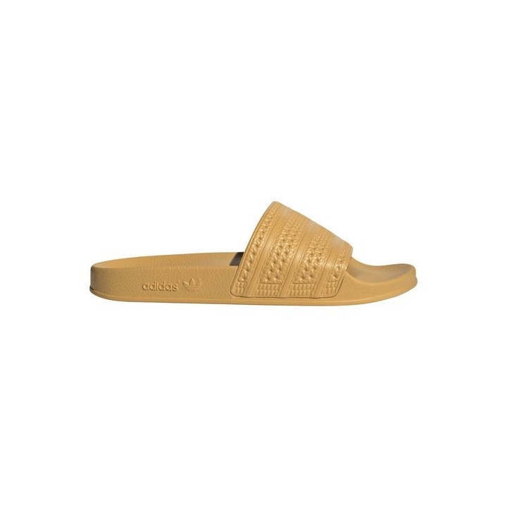 Adidas adilette Herren Flip-Flops und Sandalen - Gelb - Größe: 43 1/3 - Netz/Synthetik - Foot Locker