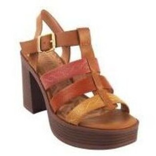 MTNG  Schuhe Sandalia señora MUSTANG 53384 taupe