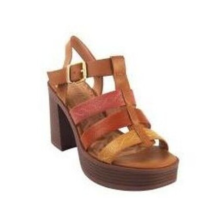 MTNG  Schuhe Sandalia señora MUSTANG 53384 taupe