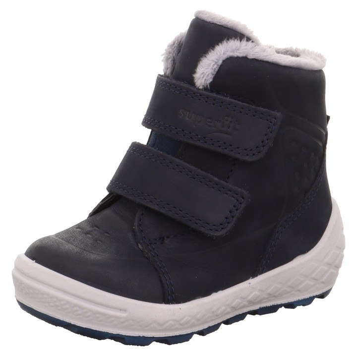 Superfit Klettstiefel »GROOVY 2.0 WMS: Mittel«, Snowboots mit Schurwolle, Größenschablone zum Download