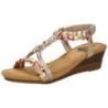 2Go Fashion Keilsandale Damen gold|gold|gold|gold|gold|gold|gold