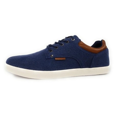 Bullboxer Leinenschuh Schnürschuh
