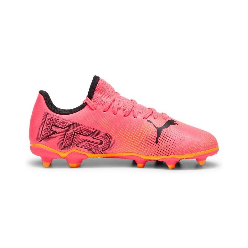 PUMA FUTURE 7 PLAY FG/AG Jr PUMA BLACK Fußballschuh
