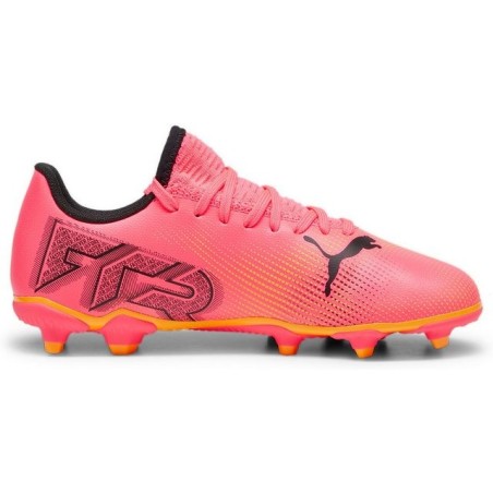 PUMA FUTURE 7 PLAY FG/AG Jr PUMA BLACK Fußballschuh