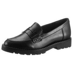 Tamaris Slipper, mit dezenter Krokoprägung, schmale Form