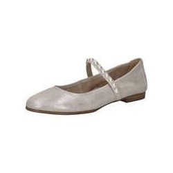Tamaris Spangenballerina Damen silber|silber|silber|silber|silber|silber
