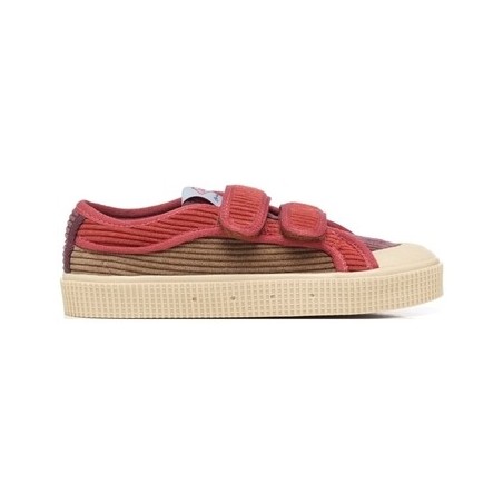 Sanjo  Sneaker Kids V200 Bombazine - Brown Tricolor