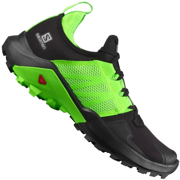 Salomon Madcross Black/Green Gecko/Quiet Shade