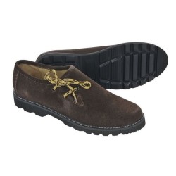 Ramona Lippert Trachtenschuh Karl Haferlschuh Leder mit Schnürung dunkelbraun Schnürschuh
