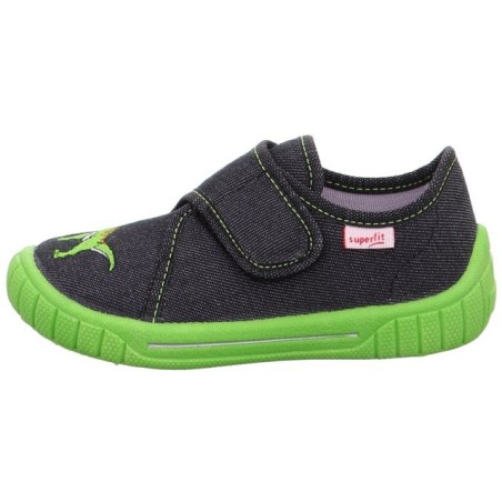 Superfit superfit Kinder Hausschuh BILL 1-800278-0010 schwarz Hausschuh