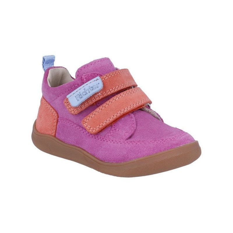 Richter Samy WMS: mittel Lauflernschuh Sneaker im Colorblocking-Look, Größenschablone zum Download