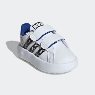 adidas Sportswear ADIDAS MARVEL SPIDER-MAN KIDS GRAND COURT SCHUH Klettschuh Design auf den Spuren des adidas Superstar, für