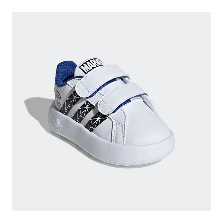 adidas Sportswear ADIDAS MARVEL SPIDER-MAN KIDS GRAND COURT SCHUH Klettschuh Design auf den Spuren des adidas Superstar, für