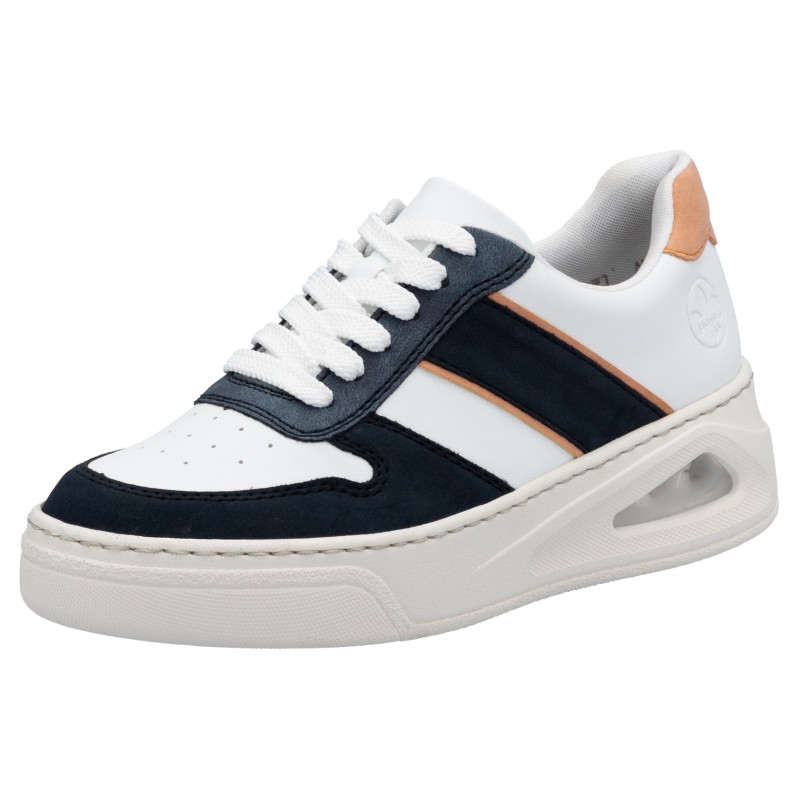 Rieker Plateausneaker, Basket-Sneaker, Schnürschuh, Halbschuh mit Rieker Air Ausstattung