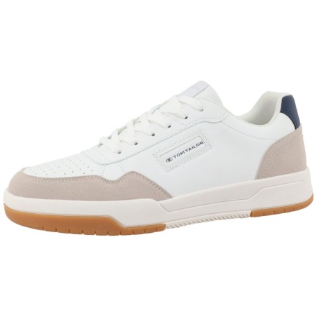 TOM TAILOR Keilsneaker, Freizeitschuh, Halbschuh, Schnürschuh mit Lochmuster