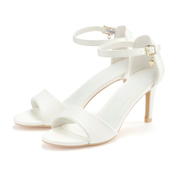 LASCANA High-Heel-Sandalette »Sommerschuh«, Sandale, Sandalette, Riemchensandalette VEGAN