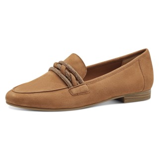 MARCO TOZZI Slipper, Blockabsatz, Loafer, Businessschuh, Schlupfschuh mit Zierriegel