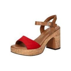 Marco Tozzi Plateau Sandale Damen rot|rot|rot|rot|rot|rot|rot