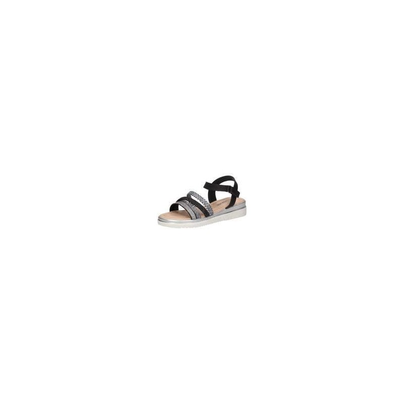 Barbarella Sandale Mädchen schwarz|schwarz|schwarz|schwarz|schwarz|schwarz
