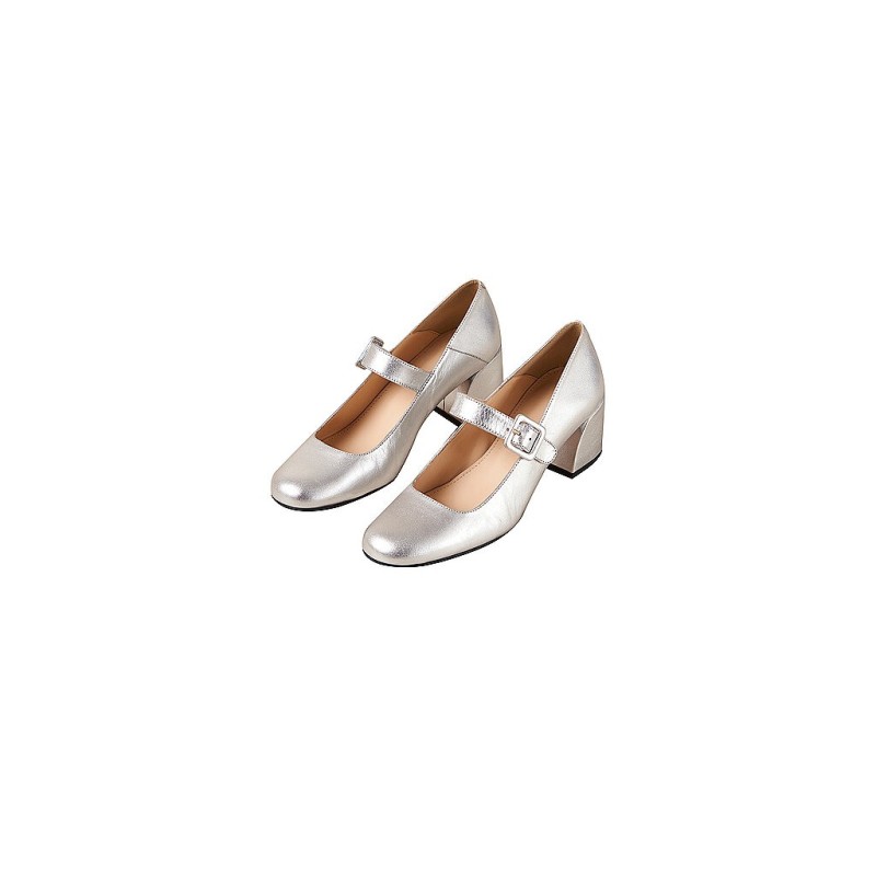 ALOHAS Pumps LEAH silber | 39