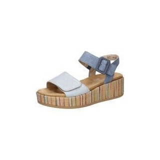 Remonte Plateau Sandale Damen blau|blau|blau|blau|blau|blau|blau|blau