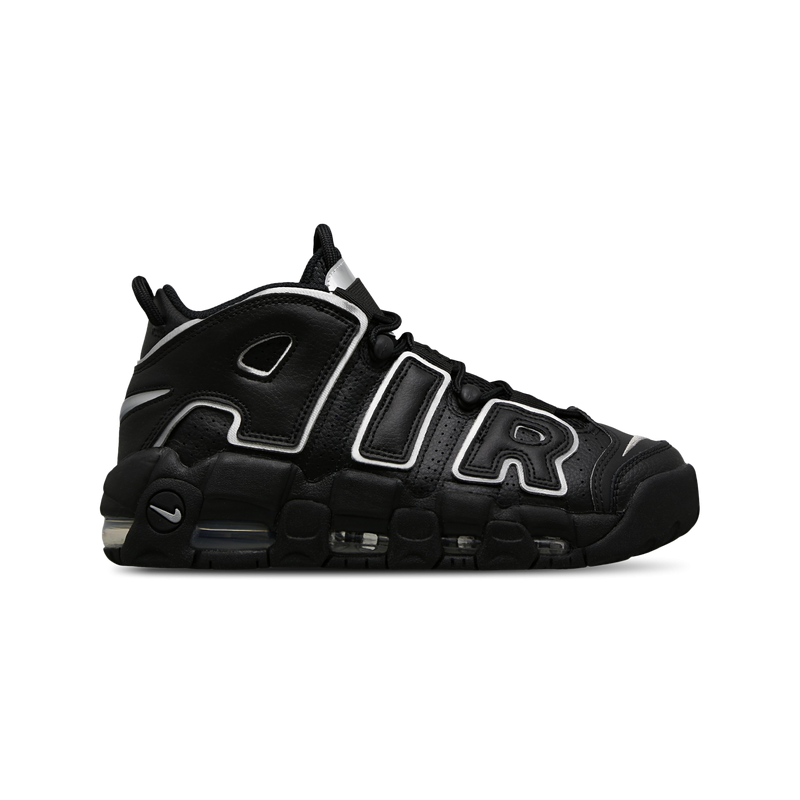 Nike Uptempo Damen Schuhe - Schwarz - Größe: 36.5 - Leder - Foot Locker