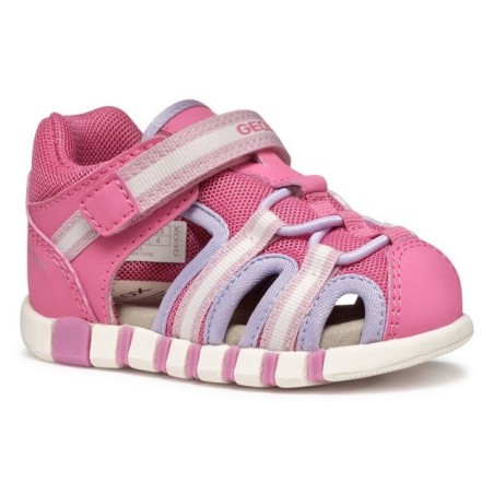 Geox B SANDAL IUPIDOO GIR Lauflernschuh, Sandale, Klettschuh, Babyschuh im sportlichen Trekking Look