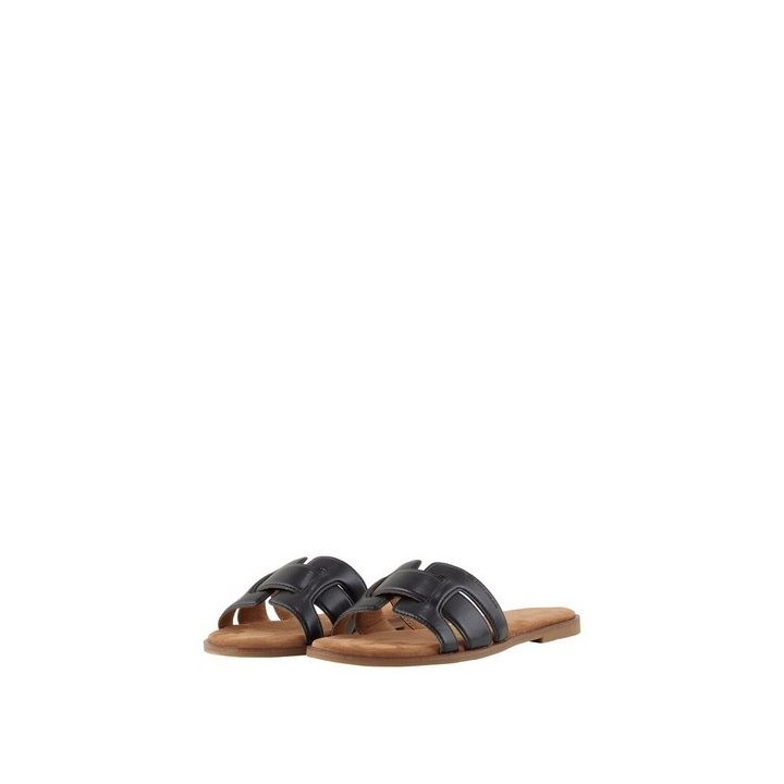 TOM TAILOR Flache Sandalen mit weicher Sohle Slipper (1-tlg)