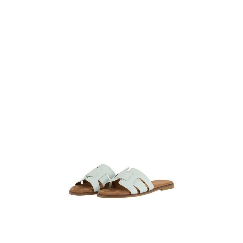 TOM TAILOR Flache Sandalen mit weicher Sohle Slipper (1-tlg)