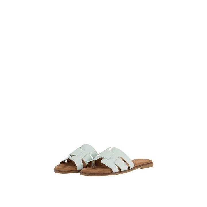 TOM TAILOR Flache Sandalen mit weicher Sohle Slipper (1-tlg)