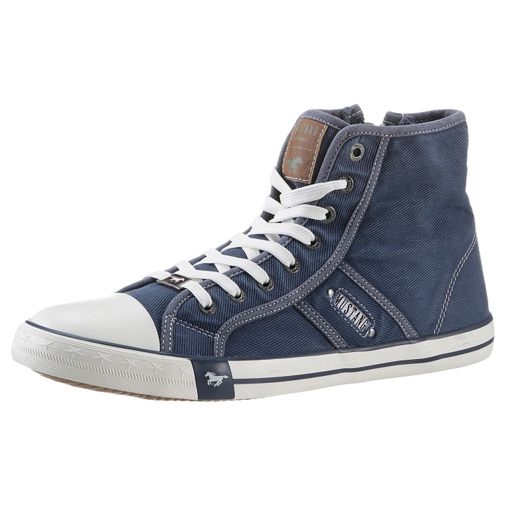 Mustang Shoes Sneaker, Schnürboots, Bikerboots mit Reißverschluss
